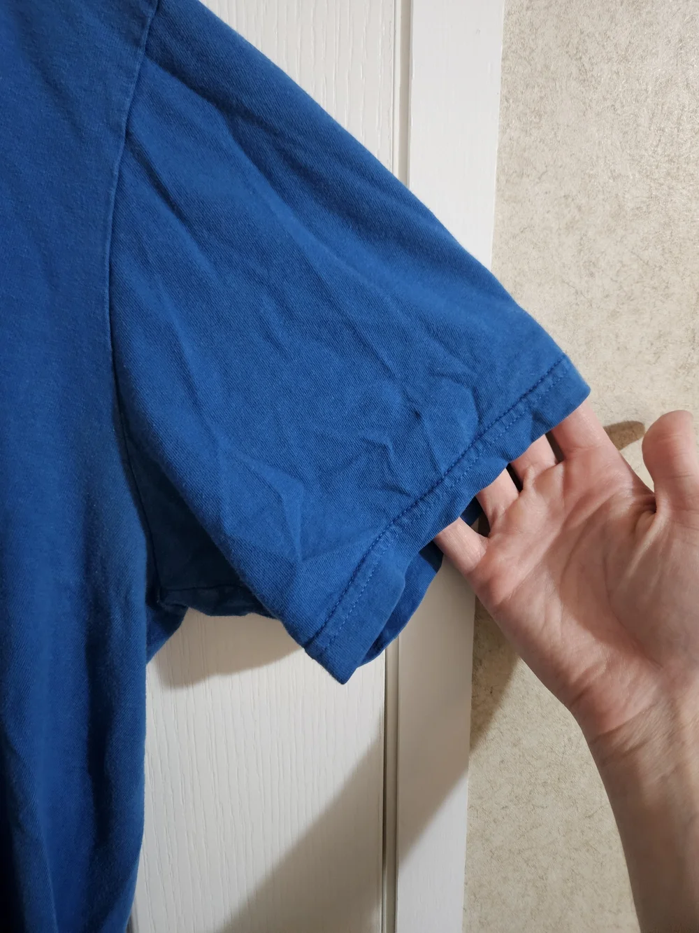 The North Face Men’s Short Sleeve Logo T‑Shirt — Blue